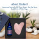 Blue Nectar Rose Quartz Gua Sha for Face with Kumkumadi Oil | Natural Face Massager and Face Serum for Women & Men (30ml, 1 Rose Quartz Gua Sha Stone)