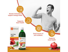 Krishna's Nutrin Juice, Rich Source Of Nutrients, No Artificial Colors or Flavors - 1000 ml (Pack of 1)