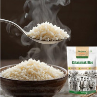 Organo India Gorakhpur Low Glycemic Kala namak Rice Gold (Ancient) | Farm Sourced | Pure Materials | No Chemicals or Added Color | Quality Rice (750 Gram)