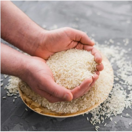 Organo India Gorakhpur Low Glycemic Kala namak Rice Gold (Ancient) | Farm Sourced | Pure Materials | No Chemicals or Added Color | Quality Rice (750 Gram)