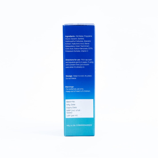 ForMen Water-Based Intimate Lube Gel with Aloe Vera | Lubricant Gel Men & Women | Non-Sticky, Long-Lasting, Anti-Stain & Skin-Friendly - 60 ml (Pack of 1) ForMen Water-Based Intimate Lube Gel with Aloe Vera | Lubricant Gel Men & Women | Non-Sticky, Long-Lasting, Anti-Stain & Skin-Friendly - 60 ml (Pack of 1)