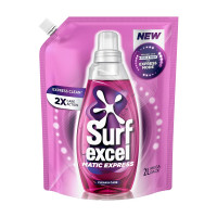 Surf Excel Matic Express Liquid Detergent | Express Clean with 2X Care Action 2ltr pouch
