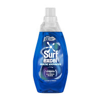 Surf Excel Matic Express Liquid Detergent | Express Clean with 2X Freshness Action, 830 ml bottle