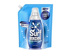 Surf Excel Matic Express Liquid Detergent, Express Clean with 2X Freshness Action 2ltr pouch