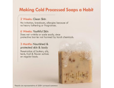 Nat Habit Apricot Exfoliating Bath Soap|Ayurvedic Antiaging Handmade Soap with Vitamin A & E for Moisturization | Scrubs & Exfoliants Clears Dead Cells & Efective on Dry or Sensitive Skin | Pack of 3 X 125g