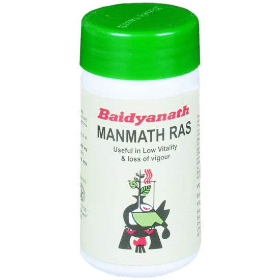 Baidyanath Manmath Ras Tablets Ayurvedic Supplement for Men’s Strength, Stamina, Vigour & Vitality Buy Authentic Indian Ayurveda from Bazaar5.com – One Stop Indian Shop