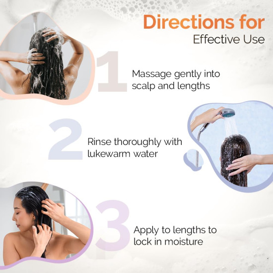 Streax Professional BotBrazil Shampoo,300 ml for Keratin, Nanoplasty, & Smoothening, Sulphate & Paraben-Free Shampoo for Women & Men, Enriched with Vita Oils Nourishes Chemically Treated Hair