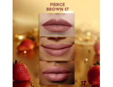 FACES CANADA Comfy Matte Velvet Touch Lipstick - Fierce Brown 17, 4.2g | Velvety Matte Finish | 8HR Longstay | Intense Colour | Hydrating Lips | Smooth Application | Foodproof & Crackproof