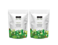Kapiva Certified Organic Moringa Powder 200g (Pack of 2) | From Pure Drumstick Leaves | Gives Natural Energy & Nutrients