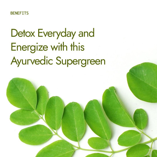 Kapiva Certified Organic Moringa Powder 200g (Pack of 2) | From Pure Drumstick Leaves | Gives Natural Energy & Nutrients