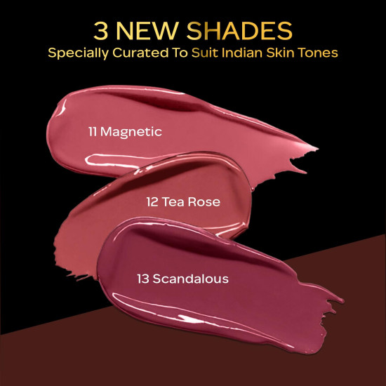 FACES CANADA Comfy Matte Wow Liquid Lipstick - Tea Rose 12, 3.8ml | One Swipe Application | Highly Pigmented | Comfortable Wear | Glides Smoothly | Long Lasting | Transferproof