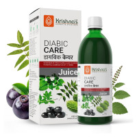 Krishna's Diabic Care Juice - 1L | Clinically Proven Diabetic Care | Blend of 11 Herbs Methi, Amla, Karela, Jamun, Kutki, Guduchi & 5 Other Herbs to Manage Sugar Levels