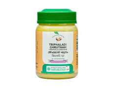 Triphaladi Grutham (Traiphala Ghrutham) | Herbal Ghee for Eye Wellness, Antioxidant Support & Body Rejuvenation | Natural Ayurvedic Formula | Vaidyaratnam  150gm