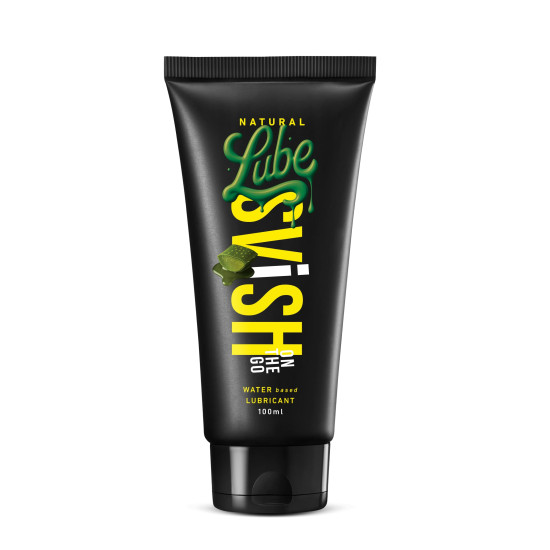 Svish Water Based Edible Natural Lubricant – 100ml | Intimate Gel for Smooth & Long-Lasting Comfort | Safe, Non-Sticky & pH Balanced | Ideal for Couples