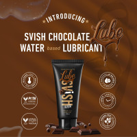 Svish Water Based Edible Chocolate Lubricant – 100ml | Intimate Gel for Smooth & Long-Lasting Comfort | Safe, Non-Sticky & pH Balanced | Ideal for Couples