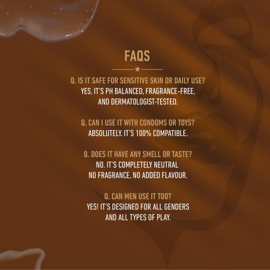 Svish Water Based Edible Chocolate Lubricant – 100ml | Intimate Gel for Smooth & Long-Lasting Comfort | Safe, Non-Sticky & pH Balanced | Ideal for Couples