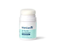 WishCare Air Powder Dry Shampoo for Oily Hair & Scalp - No White Cast & Aerosol - Niacinamide, Probiotics, Kaolin Clay, Rice & Tapioca Starch - Volume Boost, Scalp Refresh & Reset 10gm