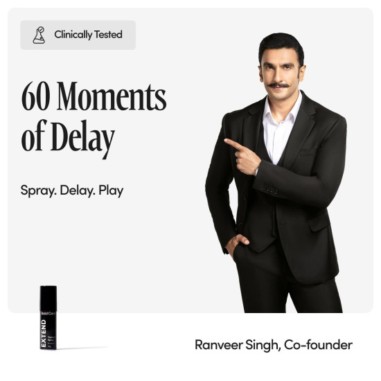Bold Care EXTEND™ Non-Transferable Spray for Men-10g (Pack of 1) Bold Care EXTEND™ Non-Transferable Spray for Men-10g (Pack of 1)