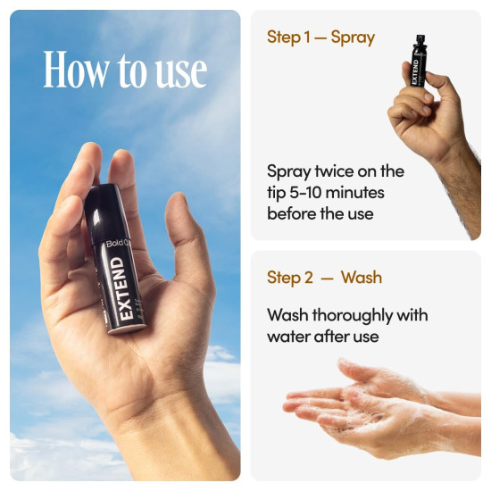 Bold Care EXTEND™ Non-Transferable Spray for Men-10g (Pack of 1) Bold Care EXTEND™ Non-Transferable Spray for Men-10g (Pack of 1)