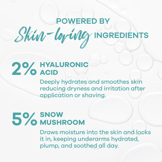 Earth Rhythm 2% HA Aqua Fresh Cooling Underarm Roll On No Aluminium No Paraben - Cooling Deo