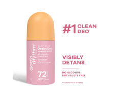 Earth Rhythm 5% AHA Detan Underarm Rollon Reduces Pigmentation Citrus Fresh No Aluminium - Detan Deo