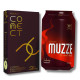 Nooky Muzze (200 ml) – Mood Uplift & Energy Drink and Nooky Connect Romance Kit – Condoms | Mood-Lifting Chocolates & Fun Scratch Cards| Cranberry Flavoured Drink For Men & Women Nooky Muzze (200 ml) – Mood Uplift & Energy Drink and Nooky Connect Romance Kit – Condoms | Mood-Lifting Chocolates & Fun Scratch Cards| Cranberry Flavoured Drink For Men & Women