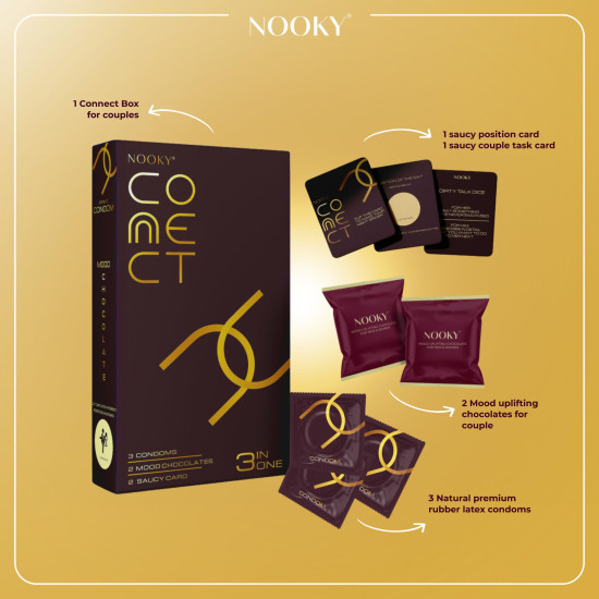 Nooky Muzze (200 ml) – Mood Uplift & Energy Drink and Nooky Connect Romance Kit – Condoms | Mood-Lifting Chocolates & Fun Scratch Cards| Cranberry Flavoured Drink For Men & Women Nooky Muzze (200 ml) – Mood Uplift & Energy Drink and Nooky Connect Romance Kit – Condoms | Mood-Lifting Chocolates & Fun Scratch Cards| Cranberry Flavoured Drink For Men & Women