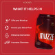 Nooky Muzze (200 ml) – Mood Uplift & Energy Drink and Nooky Connect Romance Kit – Condoms | Mood-Lifting Chocolates & Fun Scratch Cards| Cranberry Flavoured Drink For Men & Women Nooky Muzze (200 ml) – Mood Uplift & Energy Drink and Nooky Connect Romance Kit – Condoms | Mood-Lifting Chocolates & Fun Scratch Cards| Cranberry Flavoured Drink For Men & Women