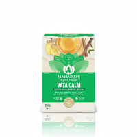Maharishi Ayurveda Organic Certified Vata Calm Herbal Tea | With Liquorice, Ginger, Cardamom & Cinnamon | Supports Nervous System Balance & Calm Energy | 20 Tea Bags (30g)