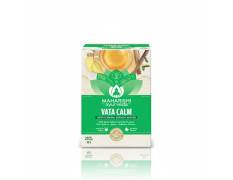 Maharishi Ayurveda Organic Certified Vata Calm Herbal Tea | With Liquorice, Ginger, Cardamom & Cinnamon | Supports Nervous System Balance & Calm Energy | 20 Tea Bags (30g)