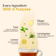 Maharishi Ayurveda Organic Certified Tulsi Lemon Ginger Herbal Tea | With Tulsi, Lemongrass & Ginger | Supports Immunity, Digestion & Seasonal Comfort | 20 Tea Bags (30g)