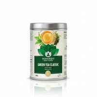 Maharishi Ayurveda Organic Certified Green Tea Classic - 100g | Loose Leaf Green Tea | Rich in Antioxidants | Pure, Fresh & Natural | Supports Detox & Wellness