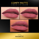 FACES CANADA Comfy Matte Liquid Lipstick - Magnetic 33, 3.8 ml | Comfortable 10HR Longstay | Intense Matte Color | Almond Oil & Vitamin E Infused | Super Smooth | No Dryness | No Alcohol