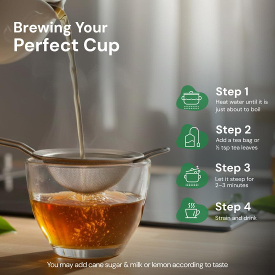 Maharishi Ayurveda Organic Certified Tulsi Green Tea Premium - 100g | Loose Leaf Green Tea with Rama, Krishna & Vana Tulsi | Rich in Antioxidants | Supports Detox, Balance & Wellness