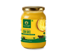 Maharishi Ayurveda Organic Certified Cow Ghee | Traditionally Slow-Crafted from Grass-Fed Cow’s Milk | Supports Digestion, Immunity & Daily Nourishment | 500 ml (Glass Jar)
