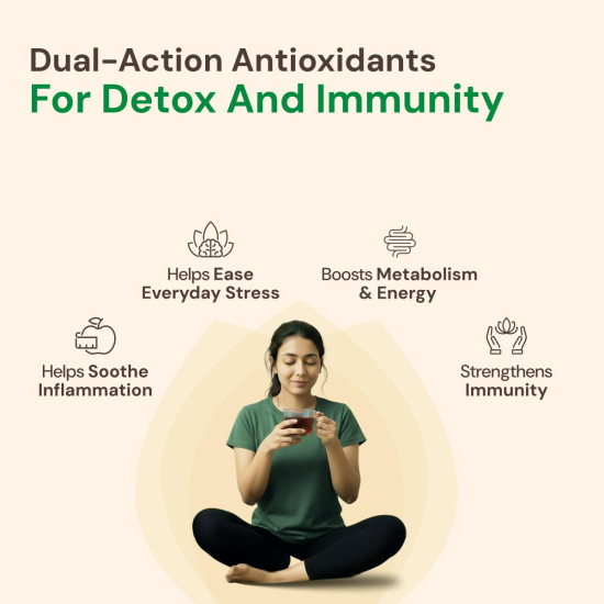 Maharishi Ayurveda Organic Certified Tulsi Green Tea Premium | With Rama, Krishna & Vana Tulsi and Green Tea | Supports Detox, Immunity & Daily Balance | 20 Tea Bags (30g)