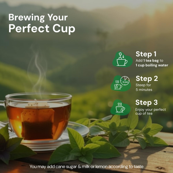 Maharishi Ayurveda Organic Certified Tulsi Green Tea Premium | With Rama, Krishna & Vana Tulsi and Green Tea | Supports Detox, Immunity & Daily Balance | 20 Tea Bags (30g)