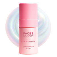 FACES CANADA Strobe Serum - 27ml | Brightening Serum + Strobe Cream + SPF 30 Sunscreen | 10% Niacinamide | Removes Dark Spots & Hyperpigmentation | GlowLift Complex | Instant Glow