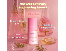 FACES CANADA Strobe Serum - 27ml | Brightening Serum + Strobe Cream + SPF 30 Sunscreen | 10% Niacinamide | Removes Dark Spots & Hyperpigmentation | GlowLift Complex | Instant Glow