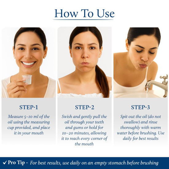 Blue Nectar Clove Oil Pulling for Mouth | Ayurvedic Mouth Wash for Oral Care | Natural Coconut Oil for Oral Care & Fresh Breath | Alcohol Free Mouthwash (9 Herbs, 100ml) Blue Nectar Clove Oil Pulling for Mouth | Ayurvedic Mouth Wash for Oral Care | Natural Coconut Oil for Oral Care & Fresh Breath | Alcohol Free Mouthwash (9 Herbs, 100ml)