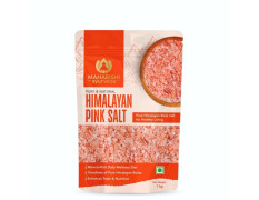 Maharishi Ayurveda Himalayan Pink Salt | Pure, Unrefined Sendha Namak | Mineral-Rich Natural Salt for Daily Cooking | 1 kg
