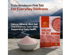 Maharishi Ayurveda Himalayan Pink Salt | Pure, Unrefined Sendha Namak | Mineral-Rich Natural Salt for Daily Cooking | 1 kg