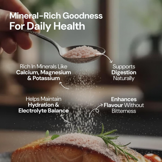 Maharishi Ayurveda Himalayan Pink Salt | Pure, Unrefined Sendha Namak | Mineral-Rich Natural Salt for Daily Cooking | 1 kg Maharishi Ayurveda Himalayan Pink Salt | Pure, Unrefined Sendha Namak | Mineral-Rich Natural Salt for Daily Cooking | 1 kg