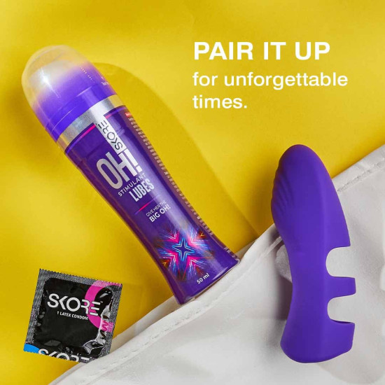 Skore OH!! Stimulant Lubes for women -Skin-Friendly| Safe to Use with Condoms 50ml