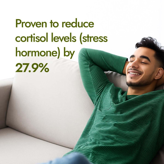 Kapiva KSM-66 Ashwagandha (500mg) | Clinically Proven with 5% Withanolides | 100% Root Extract | Supports Cortisol Balance, Strength & Vitality | Natural Stress Relief | 60 Veg Capsules Kapiva KSM-66 Ashwagandha (500mg) | Clinically Proven with 5% Withanolides | 100% Root Extract | Supports Cortisol Balance, Strength & Vitality | Natural Stress Relief | 60 Veg Capsules