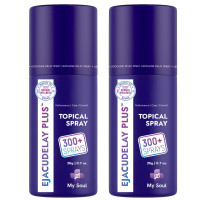 My Soul Topical Non-Transferable Spray for Men | Easy-to-Use External Spray | Quick-Dry Formula | Skin-Friendly & Dermatologically Tested | Compact Bottle for Convenient Personal Care – 40 g