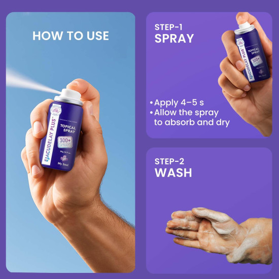 My Soul Topical Non-Transferable Spray for Men | Easy-to-Use External Spray | Quick-Dry Formula | Skin-Friendly & Dermatologically Tested | Compact Bottle for Convenient Personal Care – 20 g My Soul Topical Non-Transferable Spray for Men | Easy-to-Use External Spray | Quick-Dry Formula | Skin-Friendly & Dermatologically Tested | Compact Bottle for Convenient Personal Care – 20 g