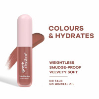 Earth Rhythm Lip Nectar Matte Liquid Lipstick, Weightless, Never Drying, No Mineral Oil 5g - Cocoa