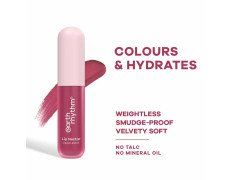 Earth Rhythm Lip Nectar Matte Liquid Lipstick, Weightless, Never Drying, No Mineral Oil 5g - Rose