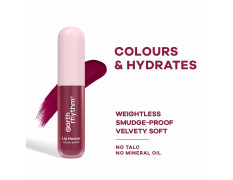 Earth Rhythm Lip Nectar Matte Liquid Lipstick, Weightless, Never Drying, No Mineral Oil 5g - Berry